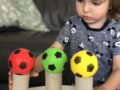 Balancing balls activity